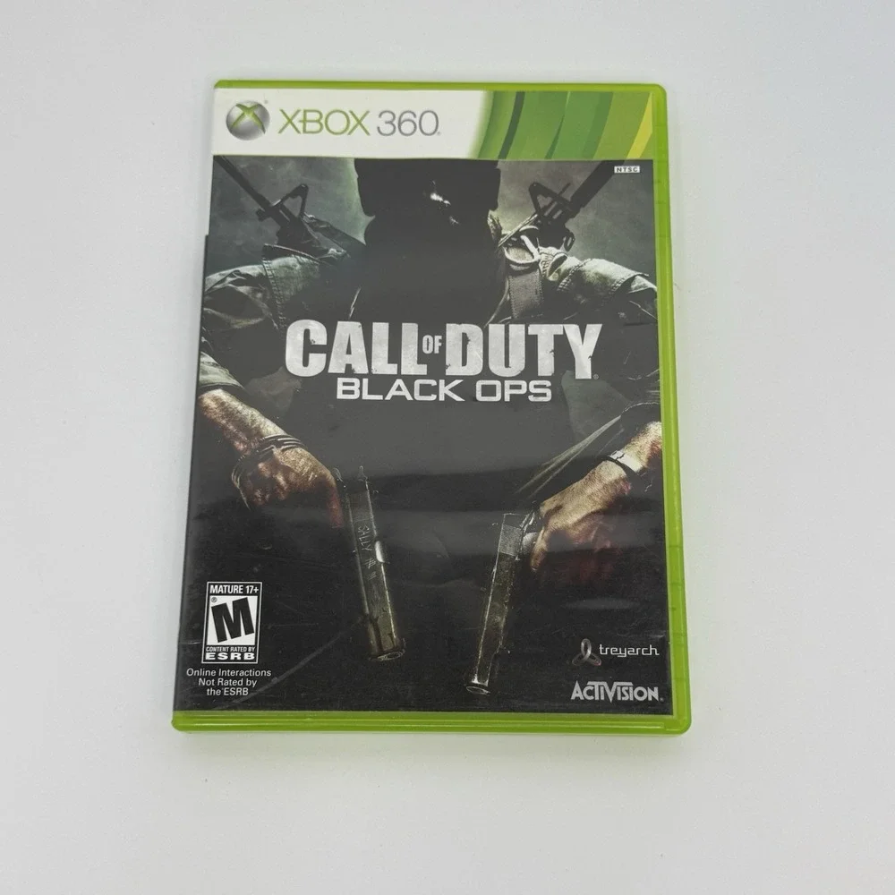 Call of Duty: Black Ops 1 & 2 (Microsoft Xbox 360) Complete Tested Working